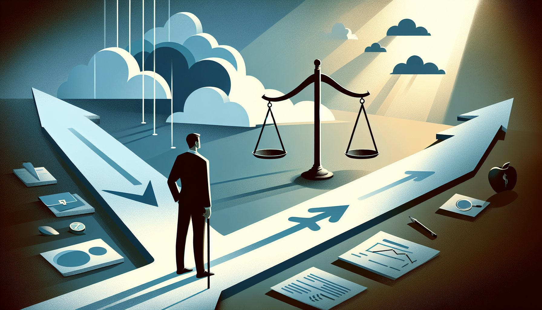 自己破産 ばれる のかを不安に思う大人が、噂と再出発の道を比較検討する場面