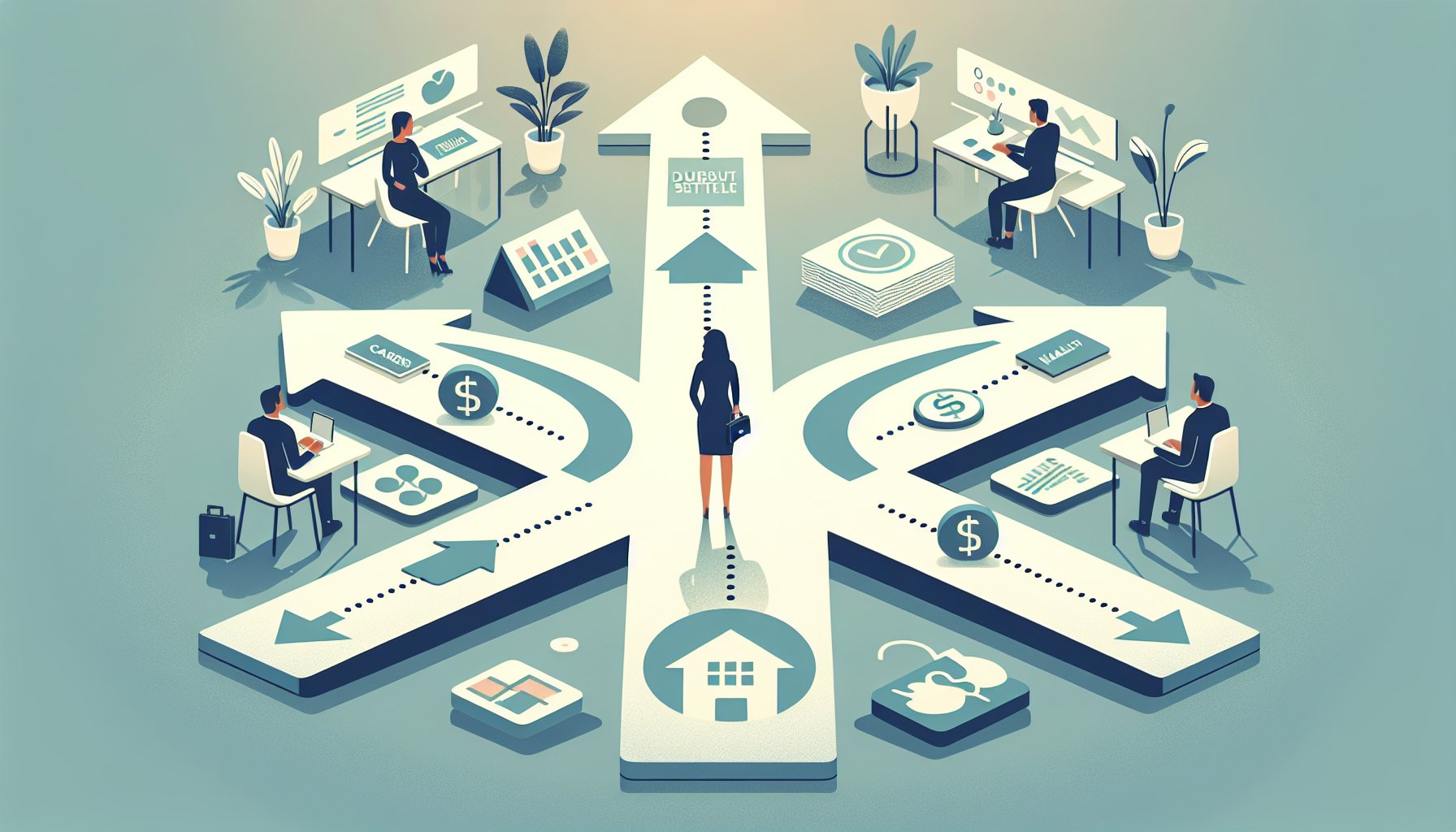 自己破産 か 任意整理 判断 基準を検討し将来の生活や家族とのバランスを考える場面