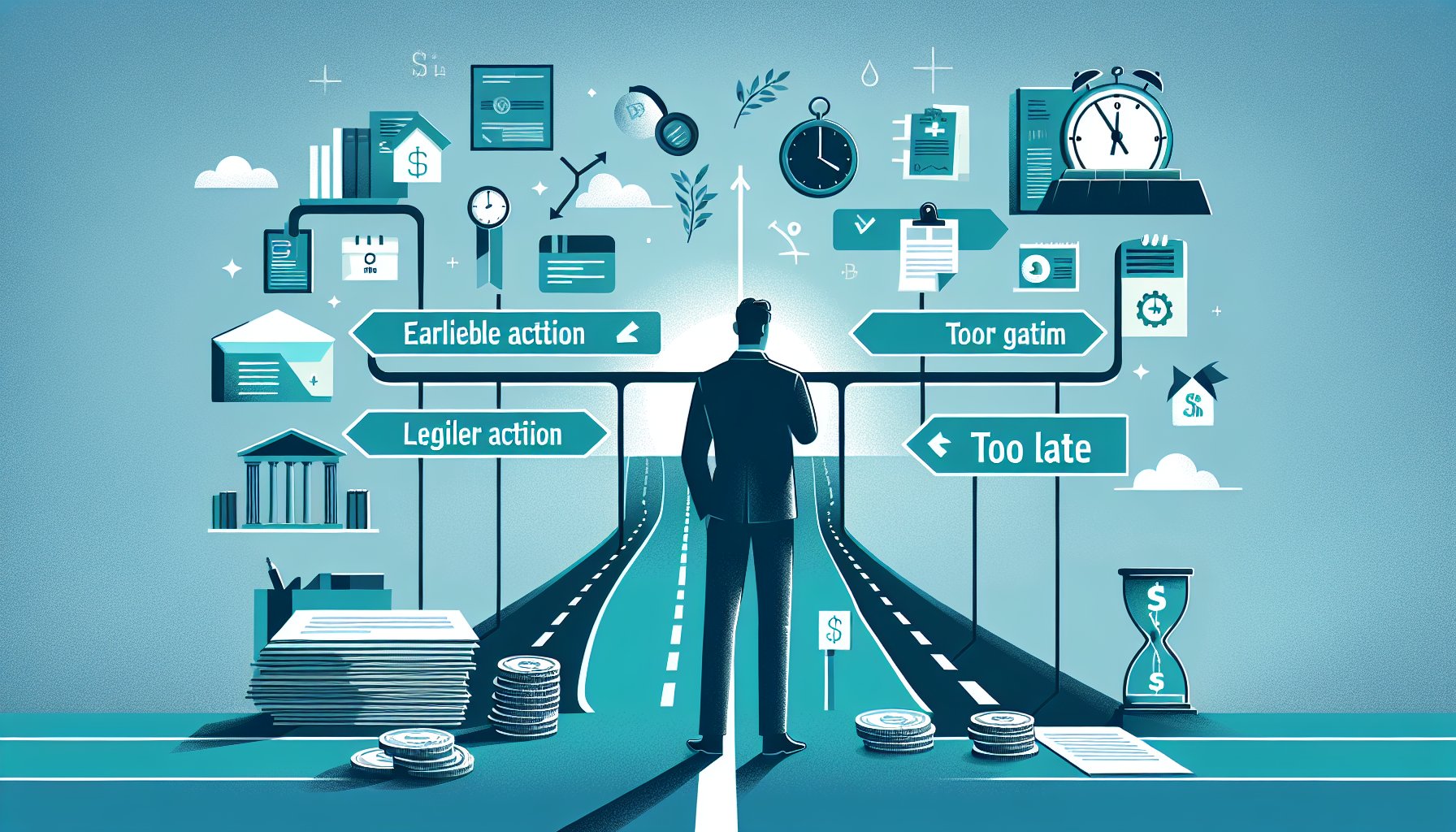 任意整理 いつまで できるかを検討する成人が分岐点で返済期限と法的手続きの差を考える場面