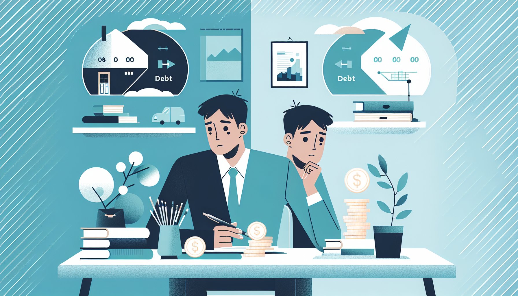 借金 返済 苦しい 助けてと感じる人が、将来設計と負担の違いを冷静に見直す場面